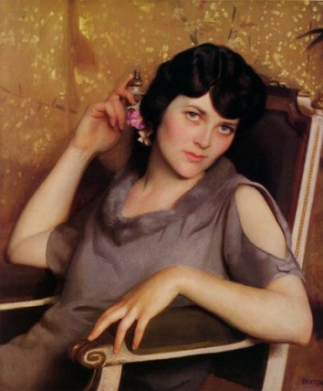 A Young  Woman  1926  by  William McGregor Paxton  1869-1941  Location  TBD